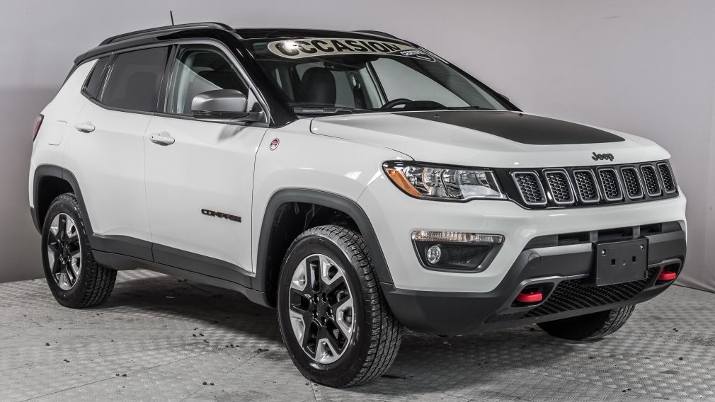 2018 Jeep Compass Trailhawk 4x4 toit panoramique navigation #0