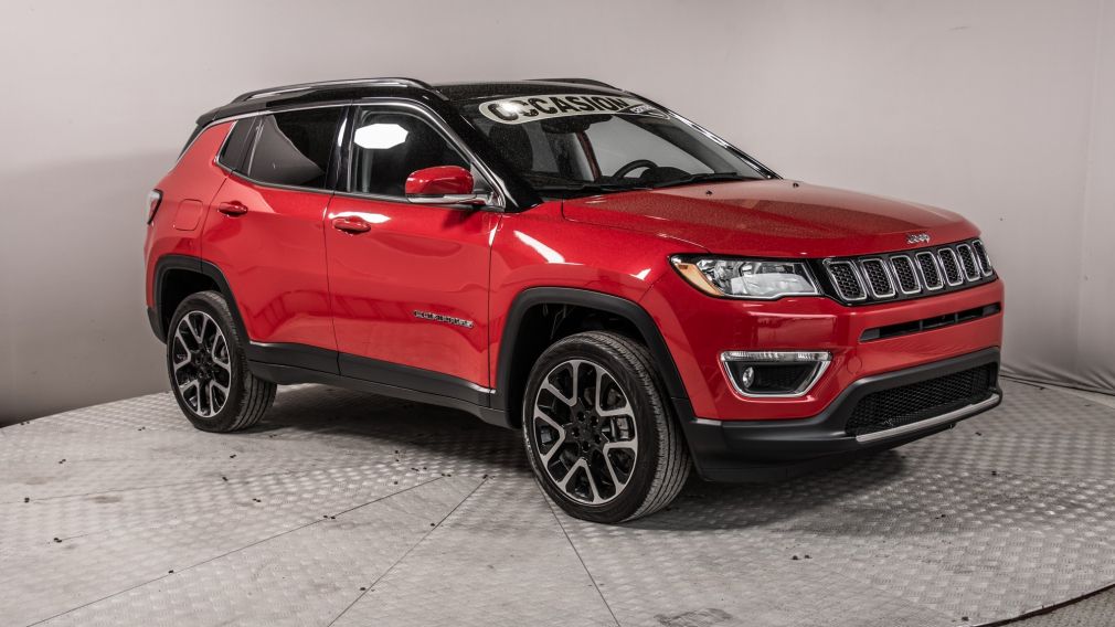 2018 Jeep Compass Limited 4X4 TOIT NAVIGATION CUIR #2