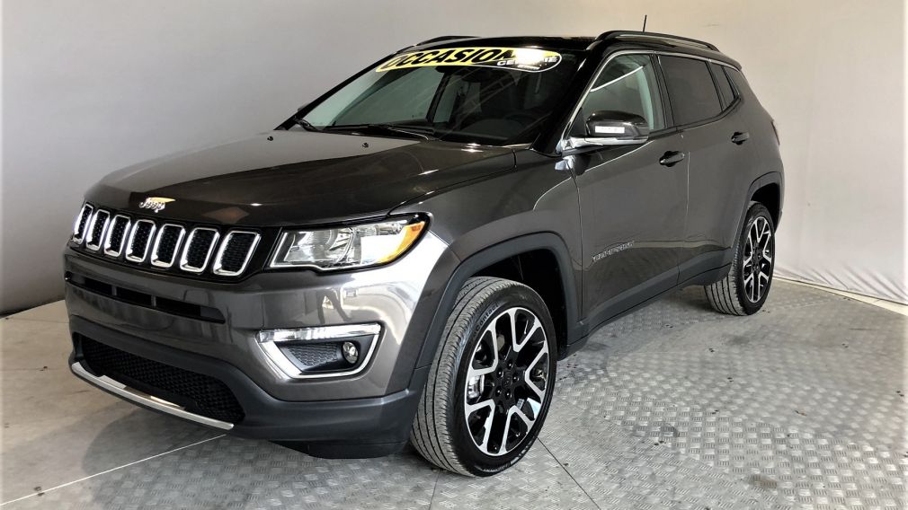 2018 Jeep Compass Limited 4X4 TOIT NAVIGATION CUIR #3