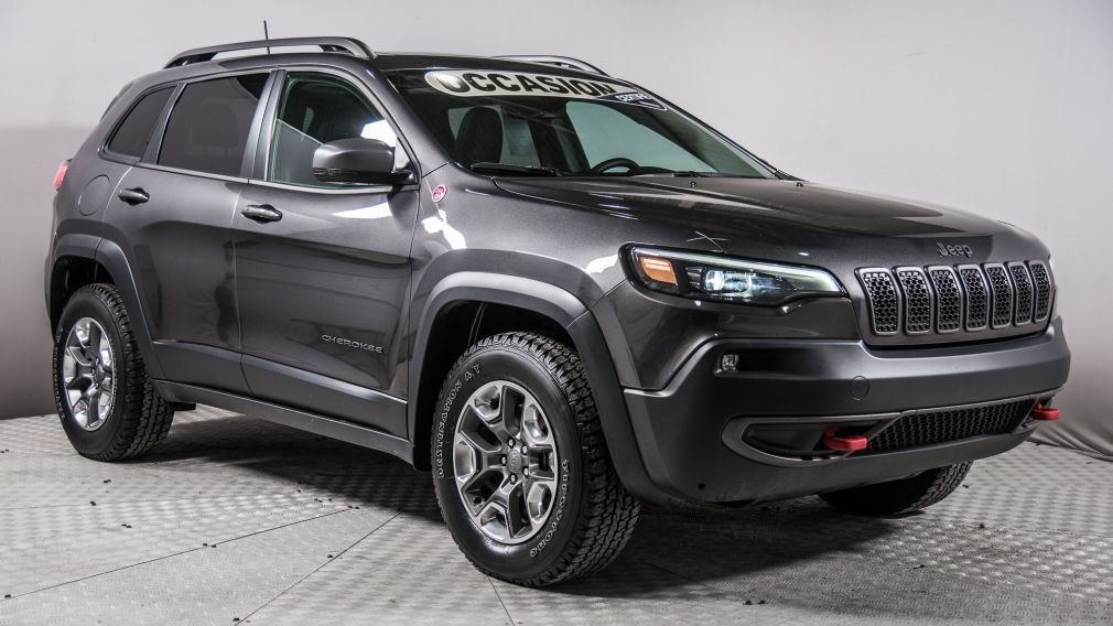 2019 Jeep Cherokee Trailhawk Elite 4x4 cuir toit panoramique cuir LED #0