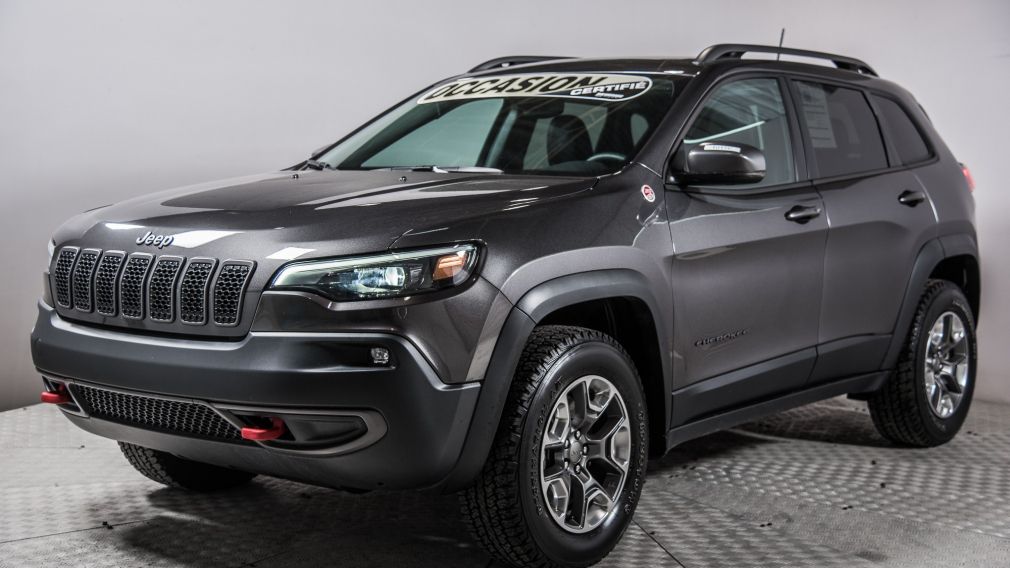 2019 Jeep Cherokee Trailhawk Elite 4x4 cuir toit panoramique cuir LED #5