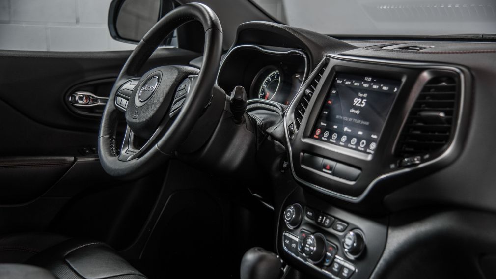 2019 Jeep Cherokee Trailhawk Elite 4x4 cuir toit panoramique cuir LED #30