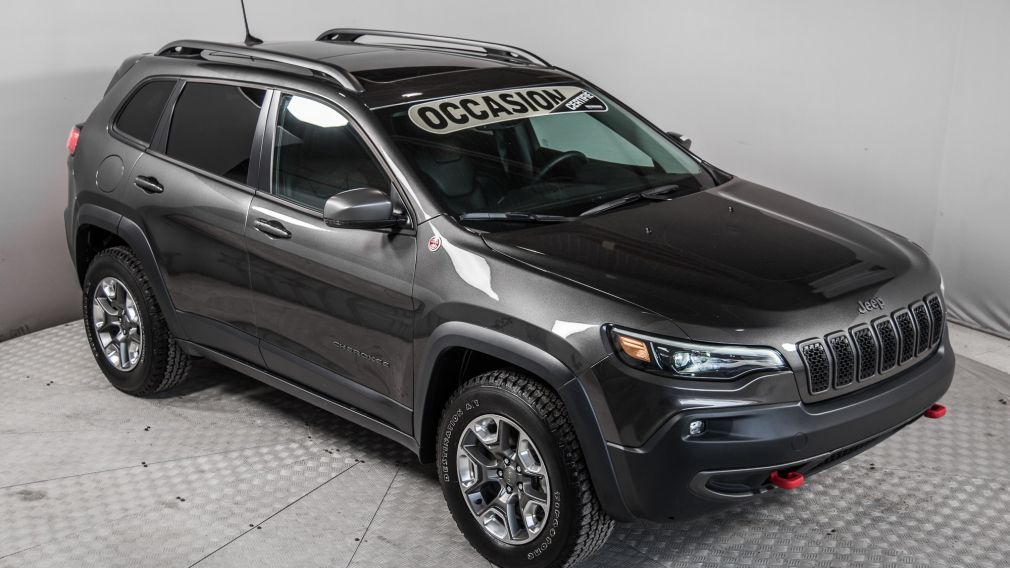 2019 Jeep Cherokee Trailhawk Elite 4x4 cuir toit panoramique cuir LED #34