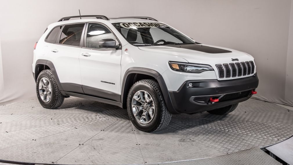 2019 Jeep Cherokee Trailhawk Elite 4x4 TOIT PANO CUIR APPLE CARPLAY #0