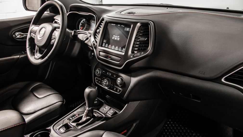 2019 Jeep Cherokee Trailhawk Elite 4x4 TOIT PANO CUIR APPLE CARPLAY #28