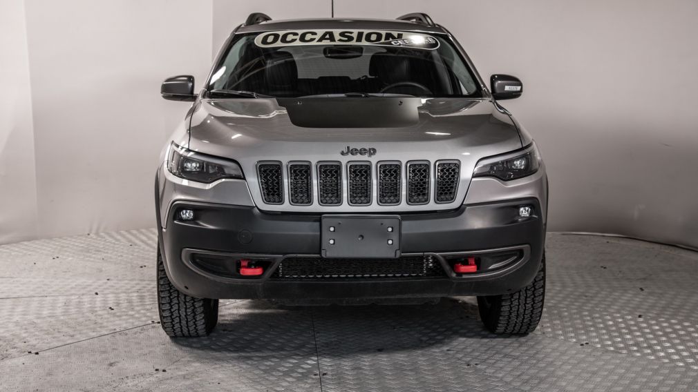 2019 Jeep Cherokee Trailhawk Elite 4x4 TOIT PANO CUIR APPLE CARPLAY #4