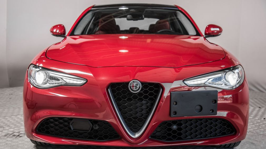 2018 Alfa Romeo Giulia AWD ALPHA ROSSO CUIR TOIT PANO NAVIGATION TURBO #3