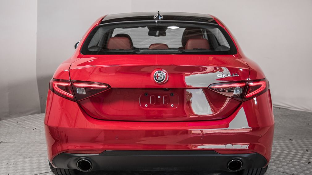 2018 Alfa Romeo Giulia AWD ALPHA ROSSO CUIR TOIT PANO NAVIGATION TURBO #10