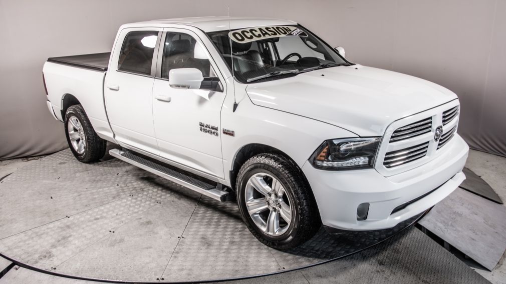 2015 Ram 1500 Sport mags 20 pouces cuir écran 8.4 groupe remorqu #0