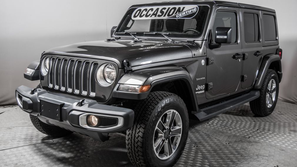 2019 Jeep Wrangler Unlimited Sahara CUIR NAVIGATION TOIT DUR #6