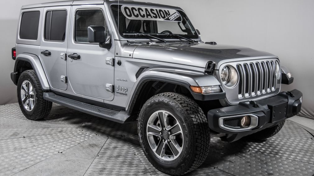 2019 Jeep Wrangler Unlimited Sahara CUIR TOIT DUR NAVIGATION #2