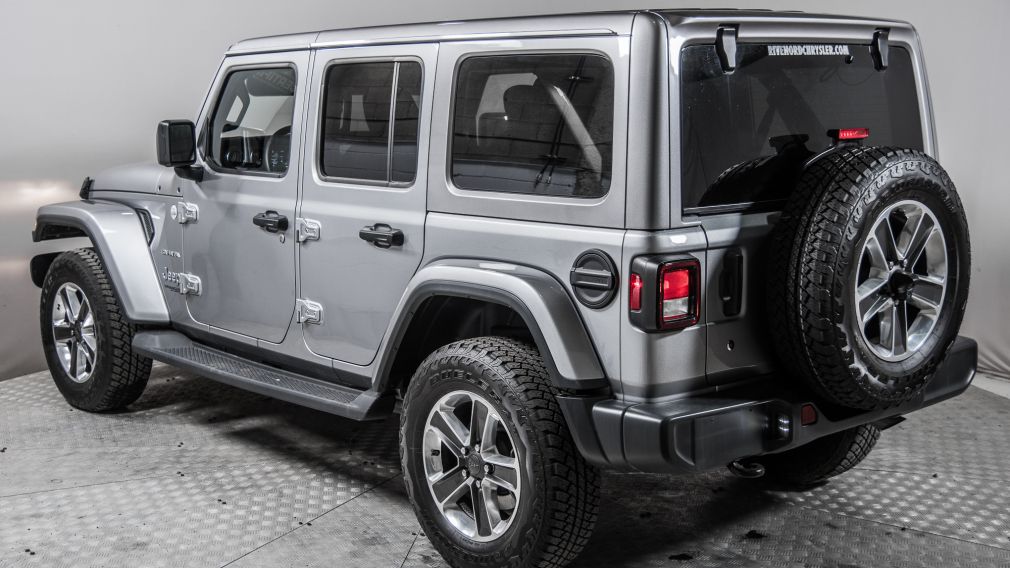 2019 Jeep Wrangler Unlimited Sahara CUIR TOIT DUR NAVIGATION #9