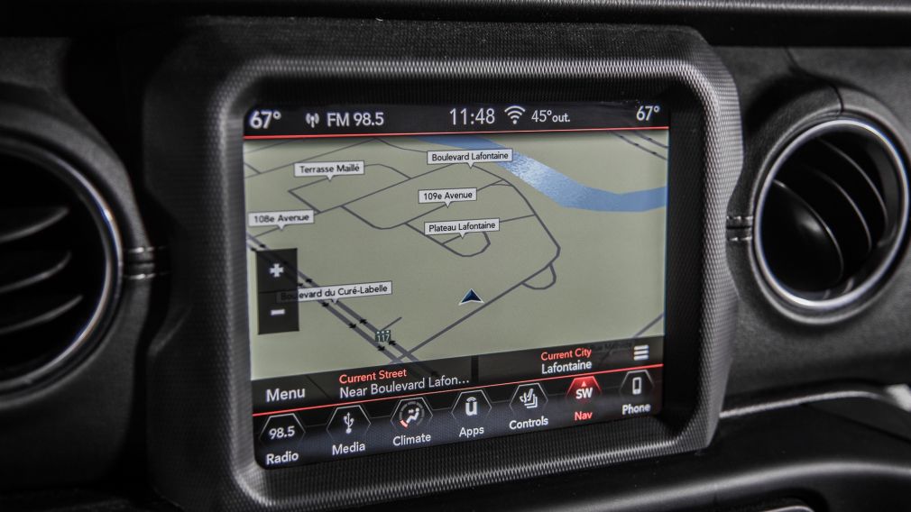 2019 Jeep Wrangler Unlimited Sahara CUIR TOIT DUR NAVIGATION #19