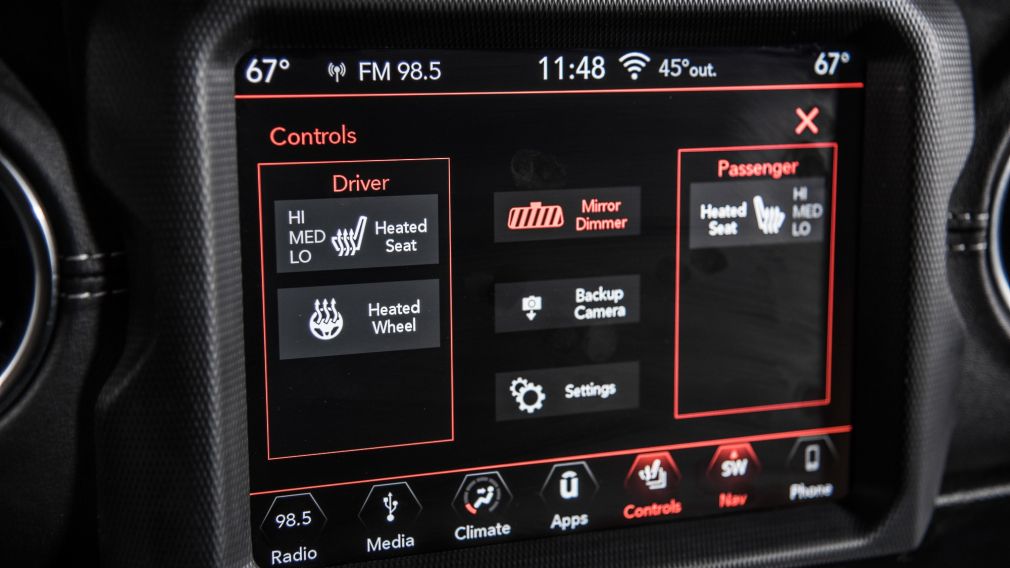 2019 Jeep Wrangler Unlimited Sahara CUIR TOIT DUR NAVIGATION #21