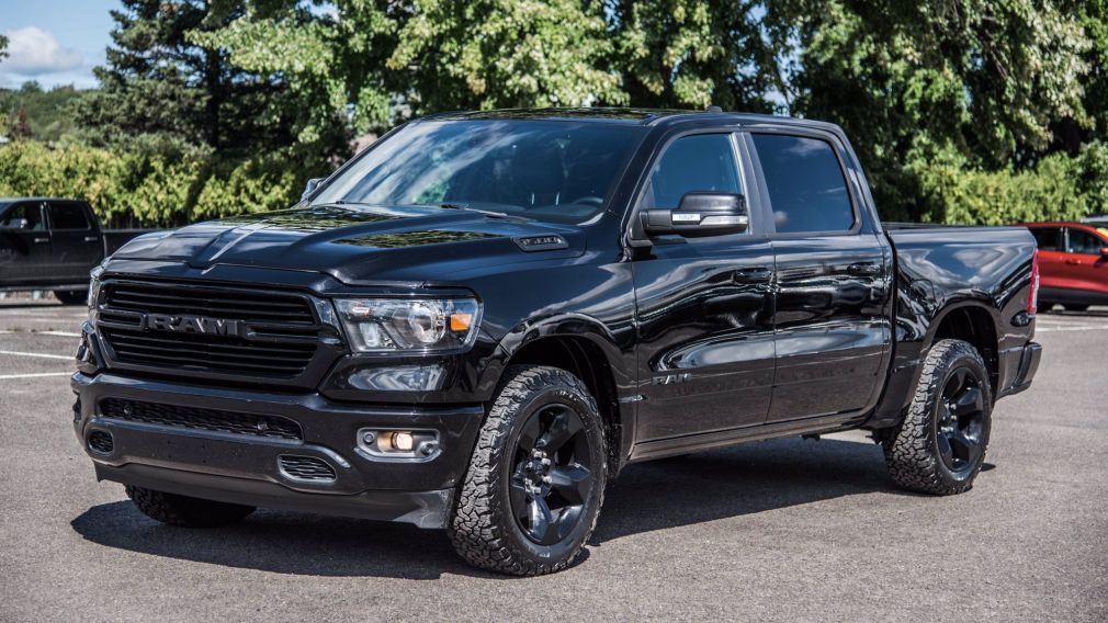 2019 Ram 1500 Big Horn 4X4 CREW BLACK EDITION ÉCRAN 8.4 GROUPE R #4