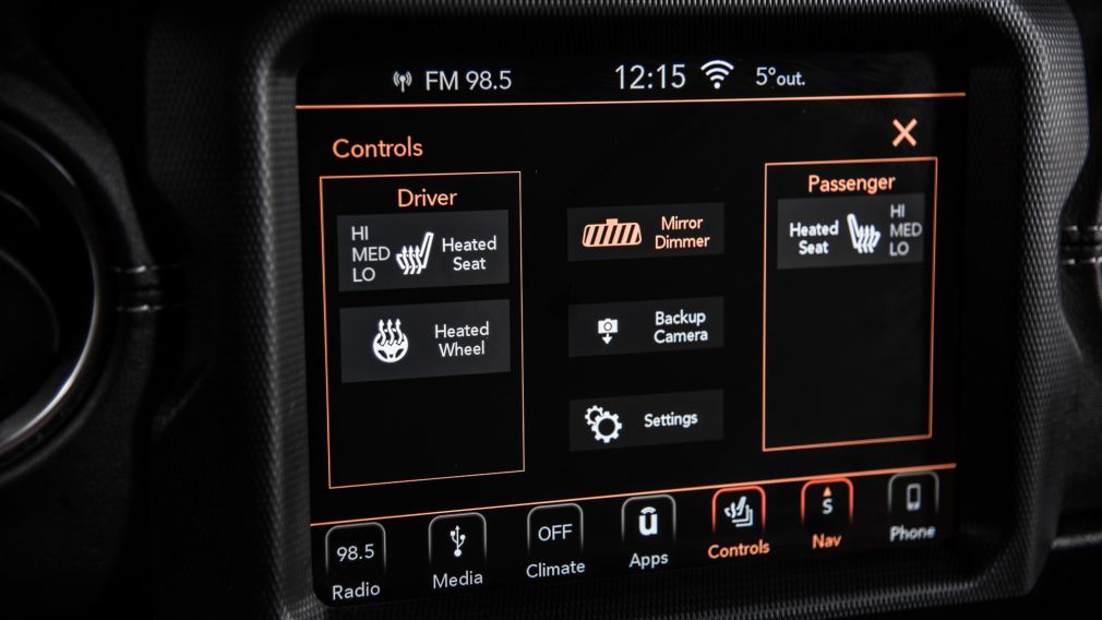 2019 Jeep Wrangler Unlimited Sahara CUIR TOIT DUR NAVIGATION 4X4 #22