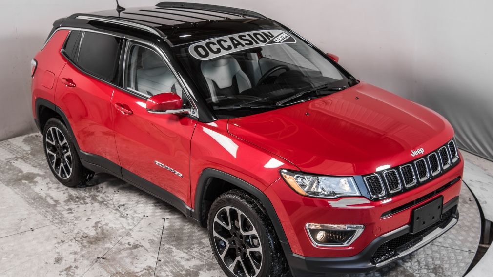 2019 Jeep Compass Limited 4X4 CUIR GROUPE REMORQUAGE APPLE CARPLAY #2