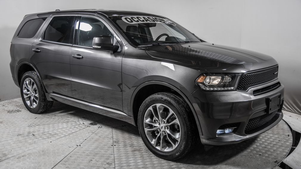 2020 Dodge Durango GT AWD CUIR SUEDE TOIT OUVRANT 7 PLACES BAS KILO! #0