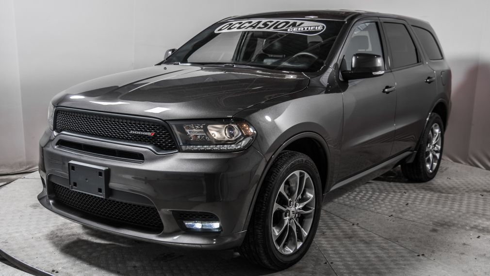 2020 Dodge Durango GT AWD CUIR SUEDE TOIT OUVRANT 7 PLACES BAS KILO! #6