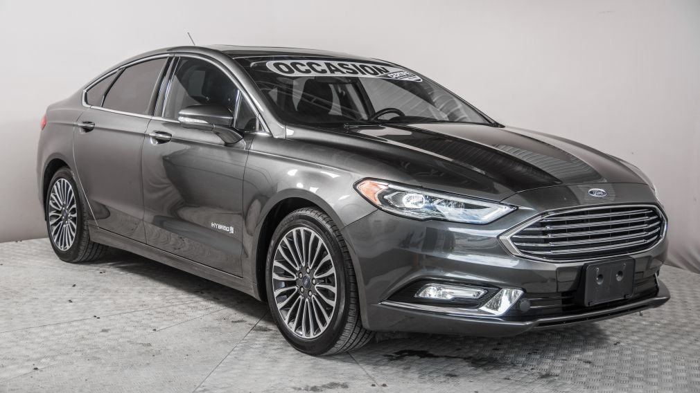 2018 Ford Fusion HYBRID Titanium CUIR NAVIGATION TOIT OUVRANT #0