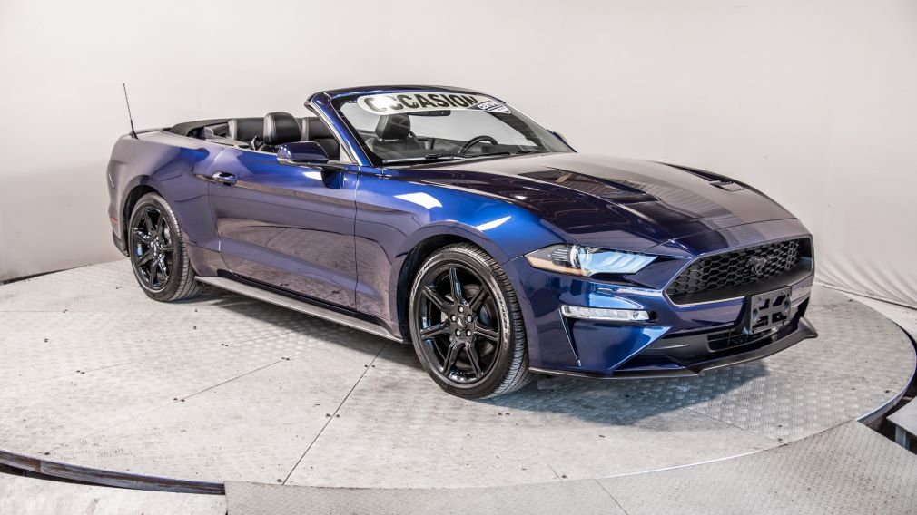 2019 Ford Mustang EcoBoost Premium CONVERTIBLE CUIR NAVIGATION #0