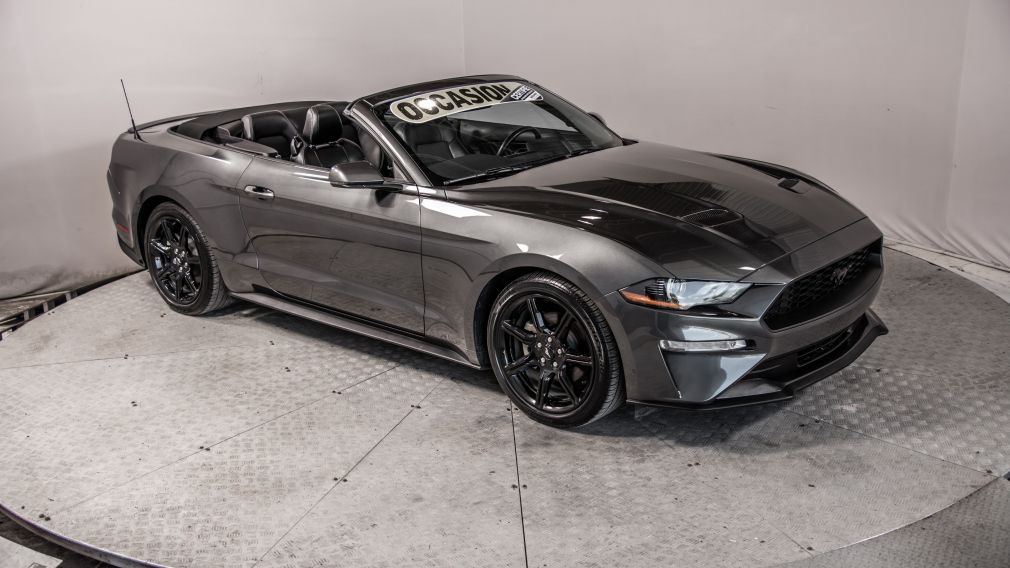 2019 Ford Mustang EcoBoost Premium CONVERTIBLE CUIR NAVIGATION #2