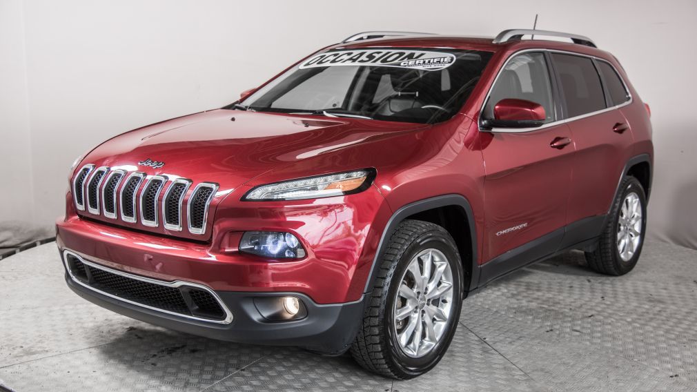 2016 Jeep Cherokee 4WD 4dr Limited CUIR NAVIGATION BANCS CHAUFFANTS #4