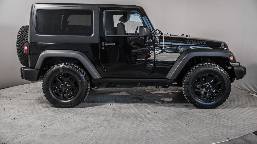 2018 Jeep Wrangler Willys Wheeler 4x4 BLUETOOTH A/C BAS MILLEAGE! #2