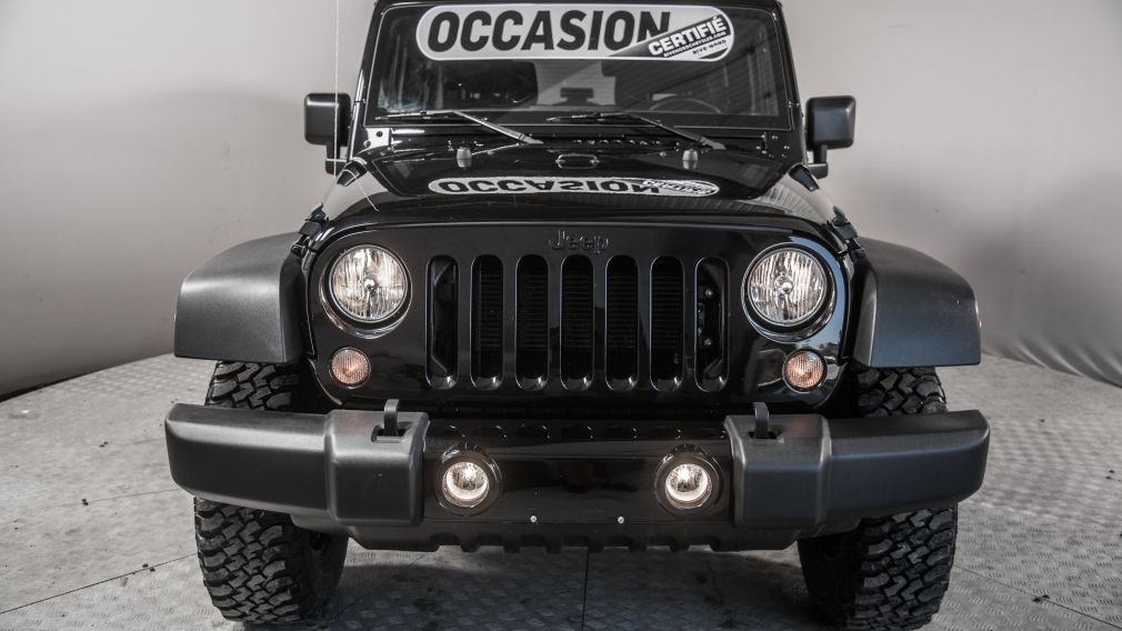 2018 Jeep Wrangler Willys Wheeler 4x4 BLUETOOTH A/C BAS MILLEAGE! #3