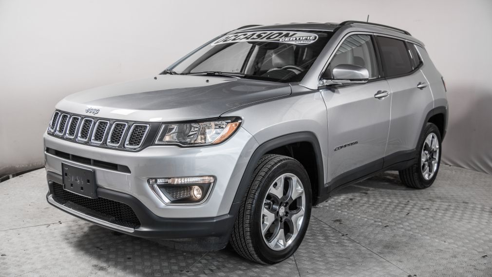 2019 Jeep Compass Limited 4x4 CUIR BANCS CHAUFFANTS BAS MILLEAGE COM #3