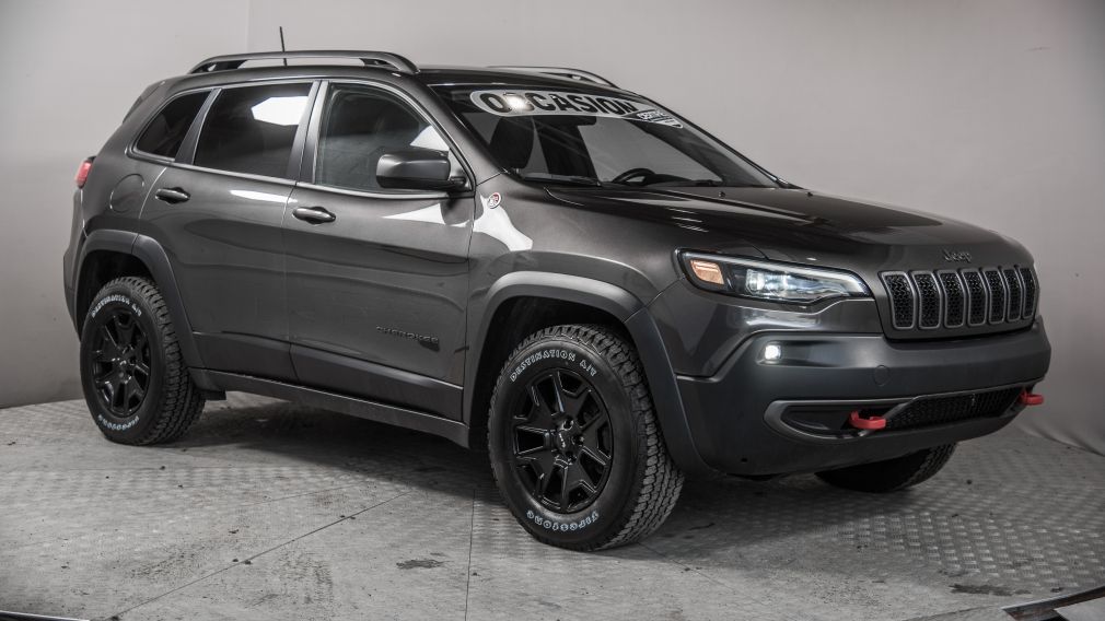 2019 Jeep Cherokee Trailhawk 4x4 CUIR BLUETOOTH UCONNECT #0