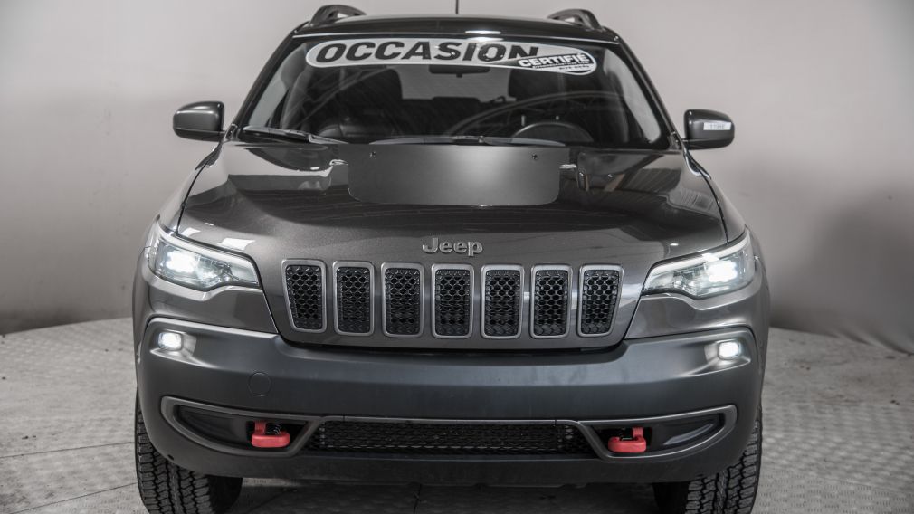 2019 Jeep Cherokee Trailhawk 4x4 CUIR BLUETOOTH UCONNECT #3