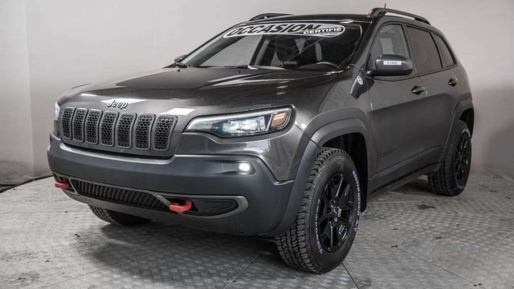 2019 Jeep Cherokee Trailhawk 4x4 CUIR BLUETOOTH UCONNECT #3