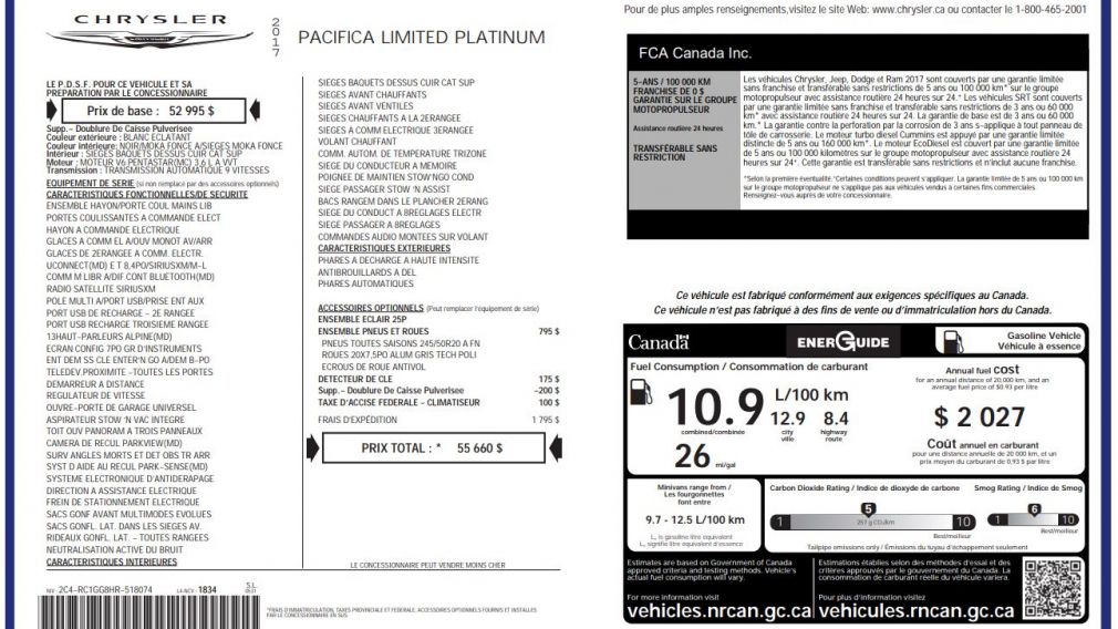 2017 Chrysler Pacifica Limited TOIT PANORAMIQUE CUIR NAVIGATION #40