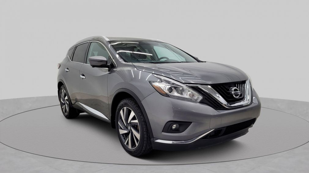 2017 Nissan Murano Platinum** CUIR* CAMERA DE RECUL* TOIT OUVRANT* MA #0