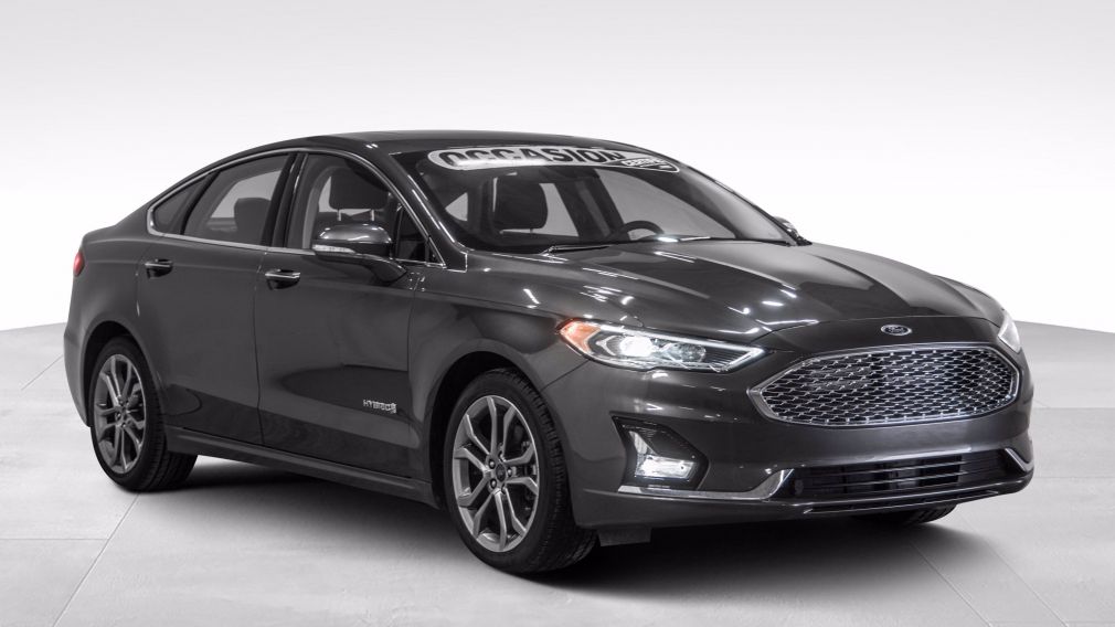 2019 Ford Fusion Titanium * FWD * HYBRID* JAMAIS ACCIDENTÉ #2