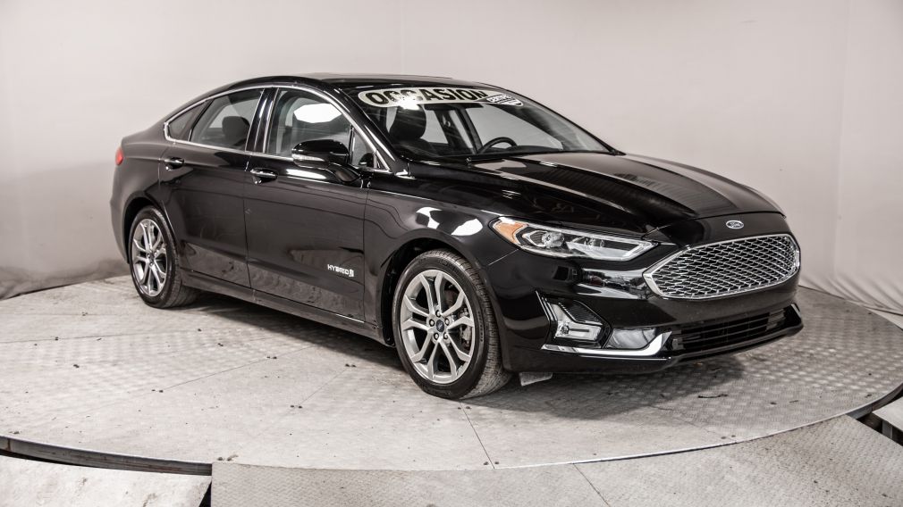 2019 Ford Fusion Titanium HYBRID CUIR TOIT NAVIGATION BANCS CHAUFFA #0