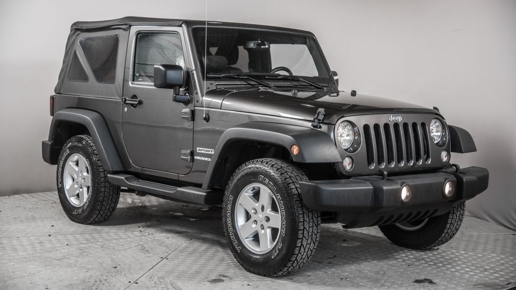 2016 Jeep Wrangler 4WD 2dr Sport BAS MILLEAGE ! GROUPE ÉLECTRIQUE #0