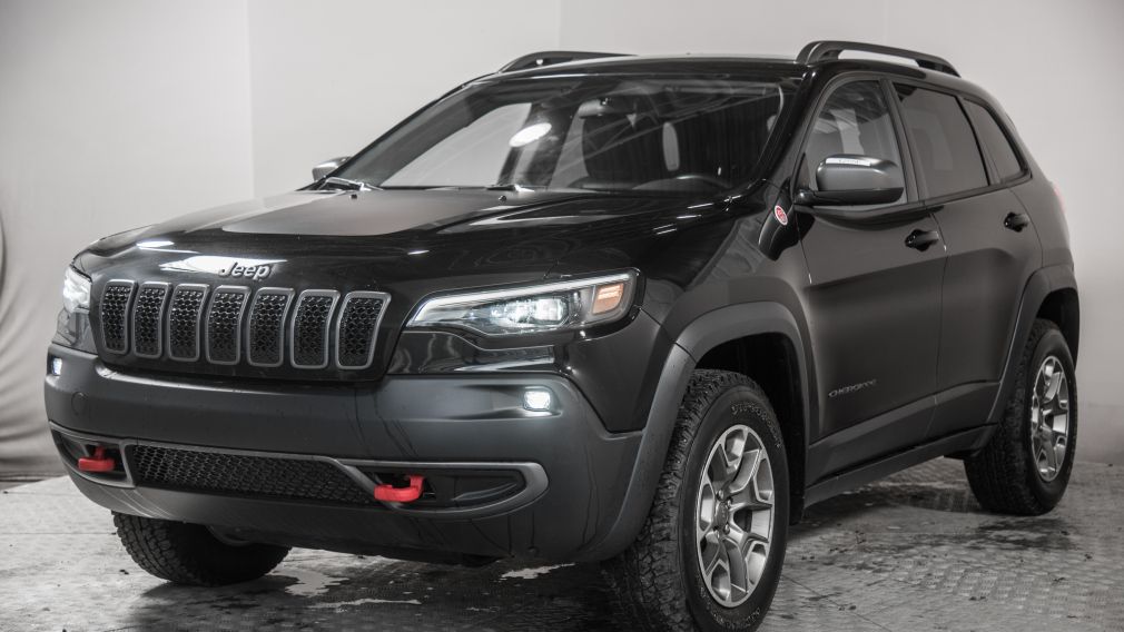 2020 Jeep Cherokee Trailhawk 4X4 CUIR CAMERA BAS KILO #3