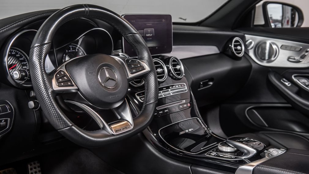 2018 Mercedes Benz C63 AMG C 63 Cabriolet CUIR NAVIGATION BITURBO #11