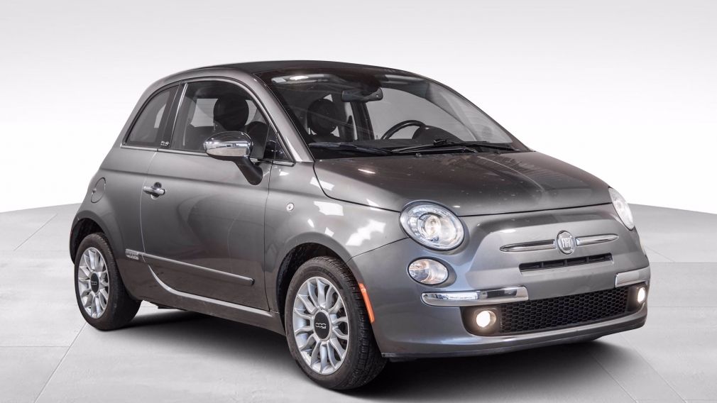 2012 Fiat 500 2dr Conv Lounge  AUTO A/C DEMARREUR MAGS #0