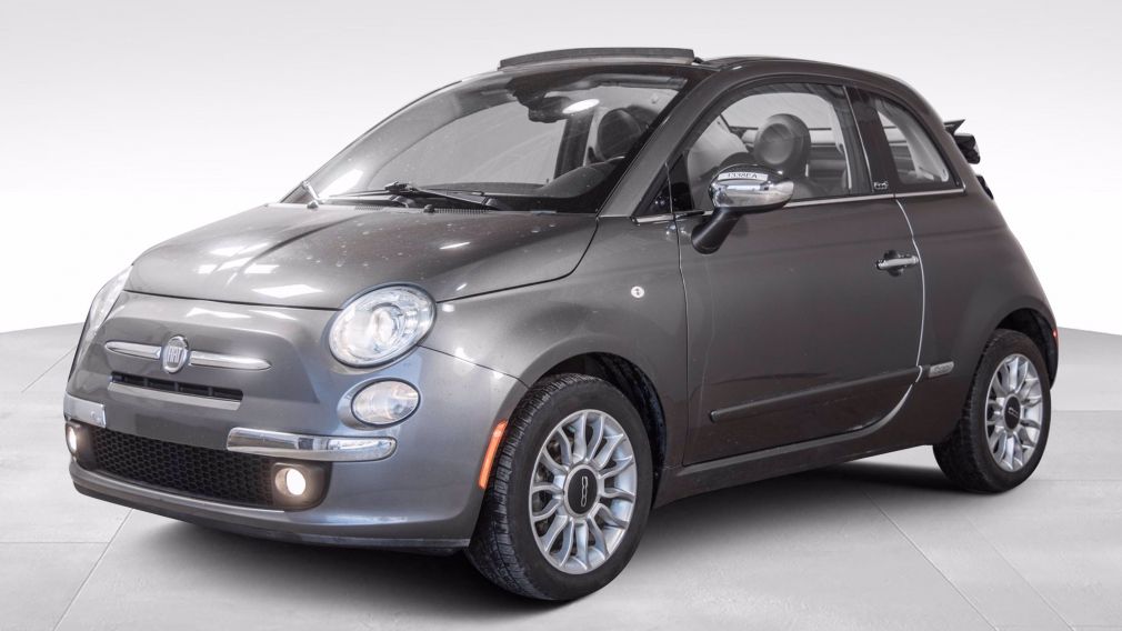 2012 Fiat 500 2dr Conv Lounge  AUTO A/C DEMARREUR MAGS #4