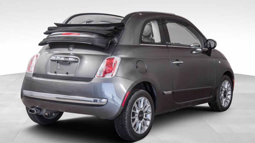 2012 Fiat 500 2dr Conv Lounge  AUTO A/C DEMARREUR MAGS #8