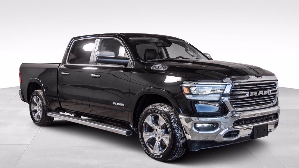 2020 Ram 1500 Laramie 4x4 Crew Cab 6'4" Box CUIR TOIT PANORAMIQU #0