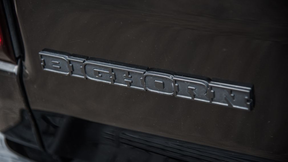 2019 Dodge Ram Big Horn 4x4 Crew Cab 6'4" Box BLACK EDITION #9
