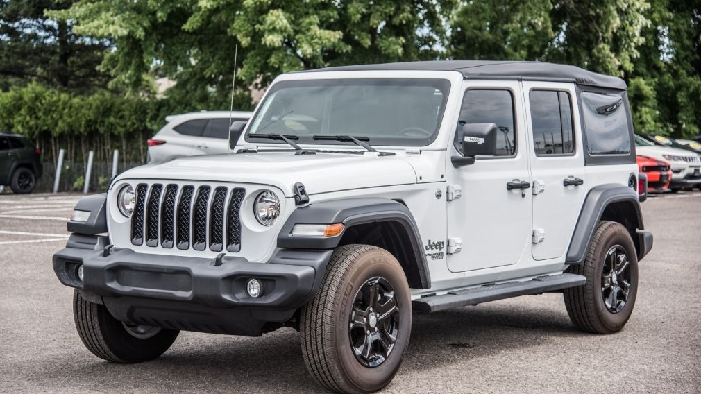 2020 Jeep Wrangler Unlimited Sport S 4x4 BANCS VOLANT CHAUFFANTS DEMARREUR CAME #4