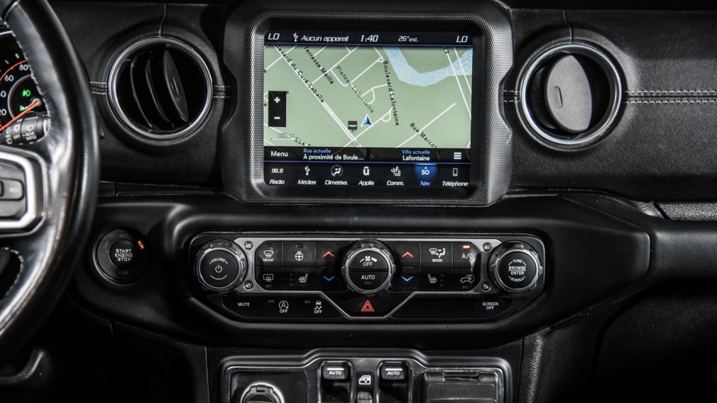 2019 Jeep Wrangler Unlimited Sahara 4x4 CUIR LED NAVIGATION GROUPE TEMPS FROID #30