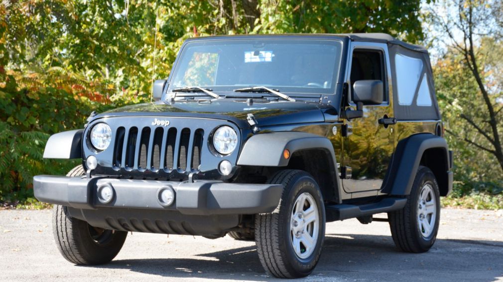 2014 Jeep Wrangler SPORT MANUEL  A/C CONVERTIBLE  CRUISE 4X4 #2