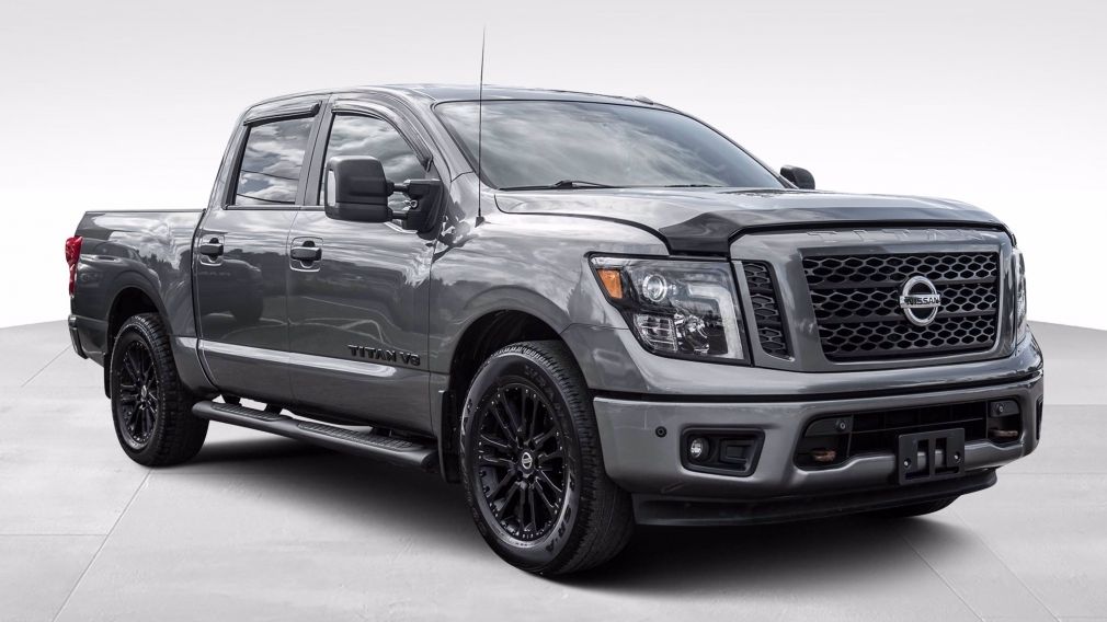 2018 Nissan Titan 4x4 Crew Cab SV Midnight Edition NAVIGATION #0