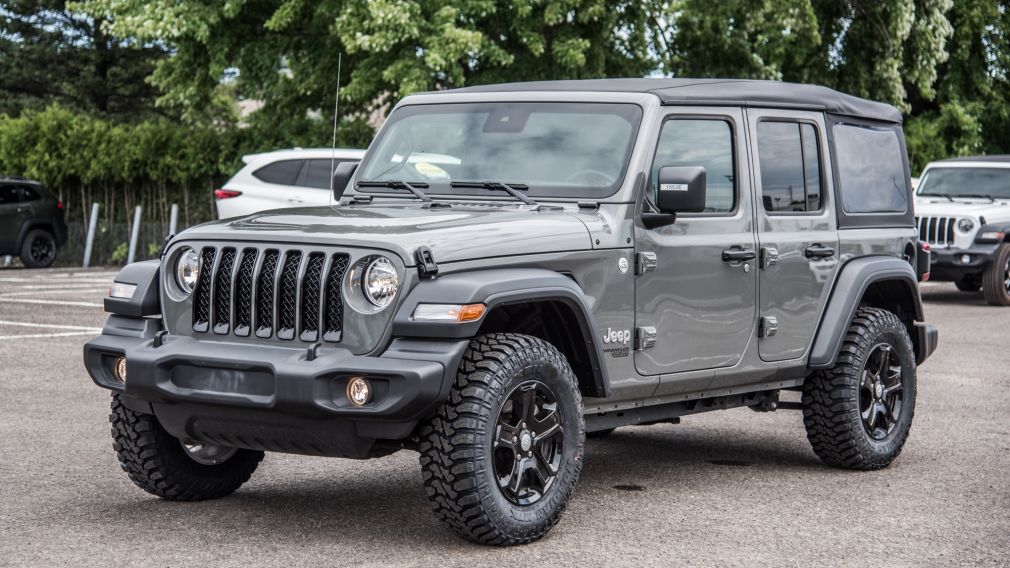 2020 Jeep Wrangler Unlimited 4X4 Sport S GROUPE TECHNO GROUPE SAFETY GROUPE AVA #7